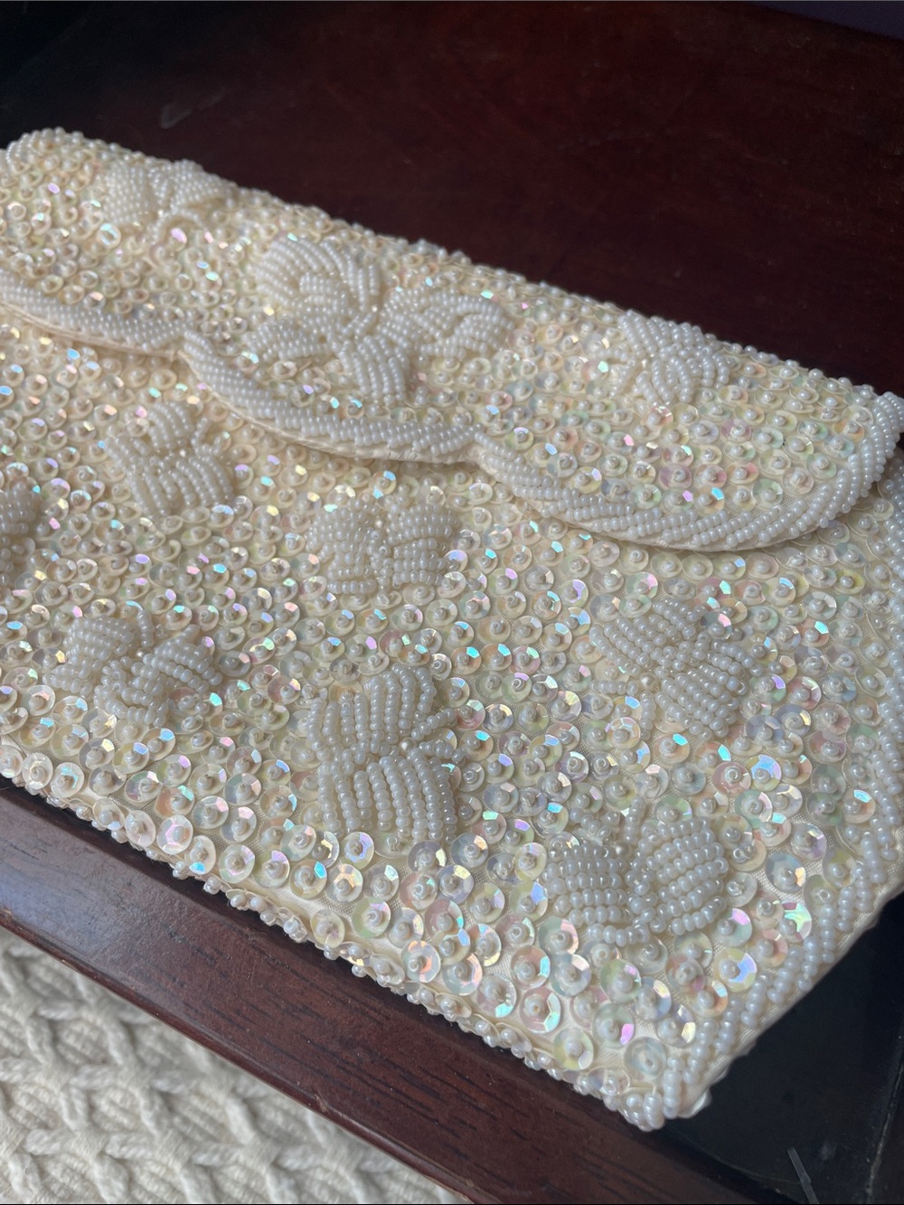 VTG WALBORG BEADED CLUTCH - Picture 12 of 17